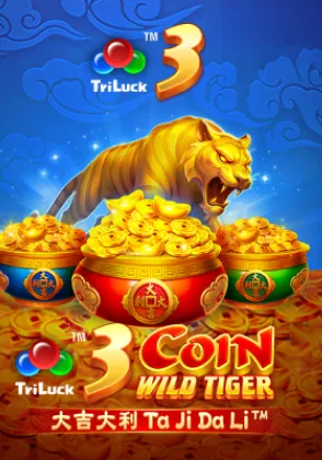 3Coin Wild Tiger สล็อตยอดนิยม Omgone
