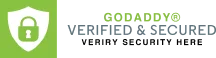 GoDaddy Verified and Secured ความปลอดภัย Omgone